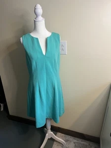 Lilly Pulitzer Brielle ärmelloses Fit & Flare Kleid - Seafoam Green - Größe L - Bild 1 von 11