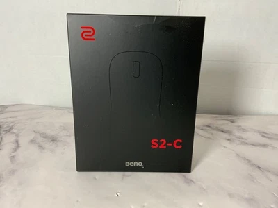 BenQ Zowie S2-C Symmetrical Gaming Mouse Professional Esports Paracord Black - Image 1 of 2