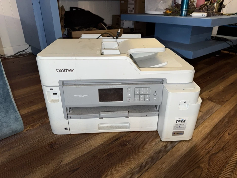 Brother Inkjet Printer MFC-J5845DW XL INKvestment Color Inkjet All-in-One Pri... - Image 1 of 4