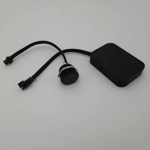 Abridor de puerta de garaje universal Harley Davidson Touring. Botón negro. Plug & Play - Imagen 1 de 6