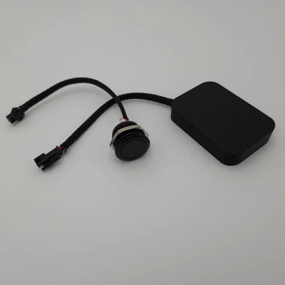 Harley Davidson Touring - Universal Garage Door Opener - Black Button - NEW - Imagen 1 de 4