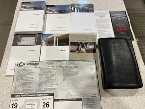 Lexus GS460 GS350 GS450H 2010 MANUAL DEL PROPIETARIO MANTENIMIENTO NAVEGACIÓN JUEGO DE PEGATINAS VENTANA - Imagen 1 de 24