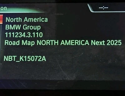 Original BMW North America NEXT 2025 MAP Update + FSC Code - Image 1 of 3