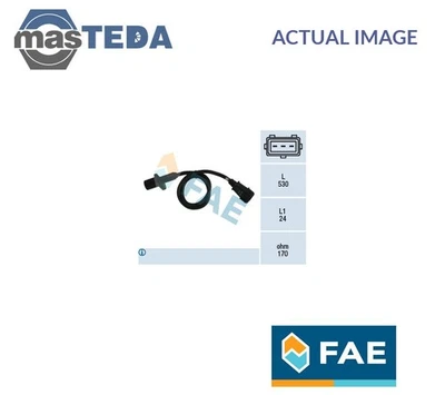 79004 CRANKSHAFT POSITION SENSOR FAE FOR VOLVO 740,240,940,940 II,760,960 - Image 1 of 4