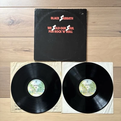 Black Sabbath We Sold Our Soul Vinyl 2xLP Warner Bros Original Gatefold 2BS 2923 - Image 1 of 4