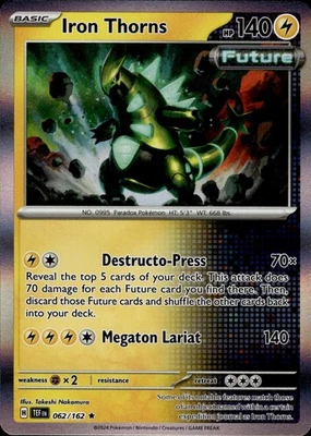 Iron Thorns Rare SV05: Temporal Forces 062/162 LP - Image 1 of 2