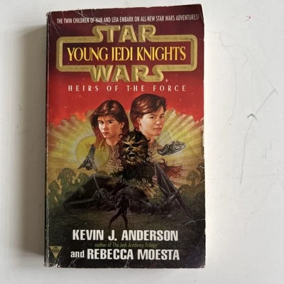 Star Wars Young Jedi Knights Book Heirs Of The Force Vintage 1995 Foto 1 de 4