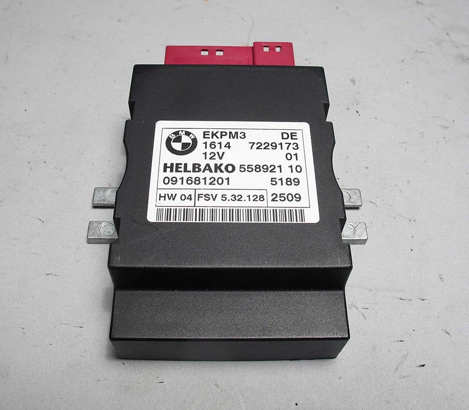 Módulo de control de bomba de combustible BMW N51 N52 N54 N55 EKPM3 1 3 5 Z4 X5 X6 06-10 OEM Foto 1 de 3