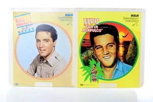 Lot ot 2 Elvis Presley CED Selectavision Discs Fun In Alcapulco G.I. Blues - Picture 1 of 5