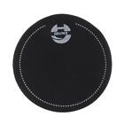 Black Single Step Bass Drum Patch for Drumheads Kick Pad Replacement Parts