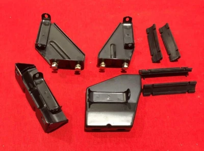 FORD FALCON XA XB GT GS ZF ZG RADIATOR MOUNT BRACKETS WITH RUBBERS 351 CONCOURS - image 1 of 4