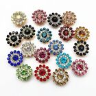 Rhinestone Buttons Hat Accessories Crystal Glass Stone Clothes Decoration