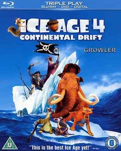 ICE AGE 4 - BLU-RAY + DVD - FILM PIRATES SNOW ANIMALS MUSIC DANCE CHILDREN MOVIE - Picture 1 of 1