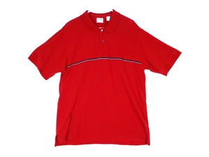 Izod Men's Golf/Polo Shirt XL Collar 2 Buttons Short Sleeve Stretch Pima Cotton - Picture 1 of 7