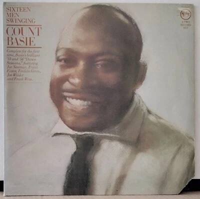 COUNT BASIE - SIXTEEN MEN SWINGING 1977 VERVE VE-2-2517 US 2LP'S JAZZ GREAT COND - Image 1 of 4