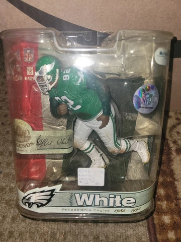 Reggie White mcfarlane figure Series 3 Philadelphia eagles NIB Legends Cover