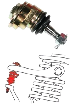 SPC Adjustable Upper Ball Joint Fits 92-94 Acura Vigor 92-02 Honda Prelude 67165 - Image 1 of 4