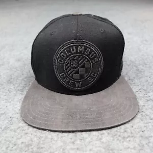 Columbus Crew Hat Cap Snapback Black Gray MLS Soccer Adidas Wool Ohio Mens Adult - Picture 1 of 12