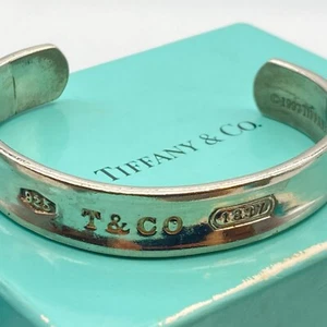 Tiffany & Co. 1837 Armreif Armband 925 Silber 6 3/4" 27,4 g - Bild 1 von 15