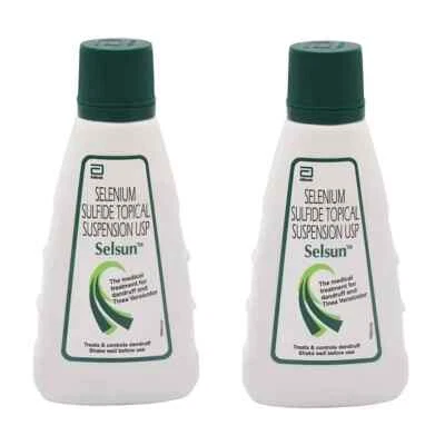 Selsun Suspension Anti Dandruff Shampoo 120 ml - Pack of 2 bottles, Free Shippin - Image 1 of 4