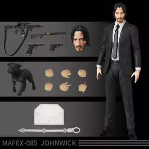 Figura de acción John Wick Chapter 2 Mafex No.085 16 cm PVC nueva en caja juguetes regalo - Imagen 1 de 10