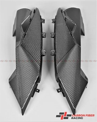2008-2016 KTM 1190 RC8, RC8R Upper Side Fairings - 100% Carbon Fiber - Image 1 of 4