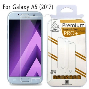 Galaxy A5 (2017) Tempered Glass Genuine Gorilla Tech Brand Screen Protector Film - Picture 1 of 1