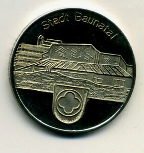 Medaille Stadt Baunatal Raiffeisenbank Baunatal 1982 M_429