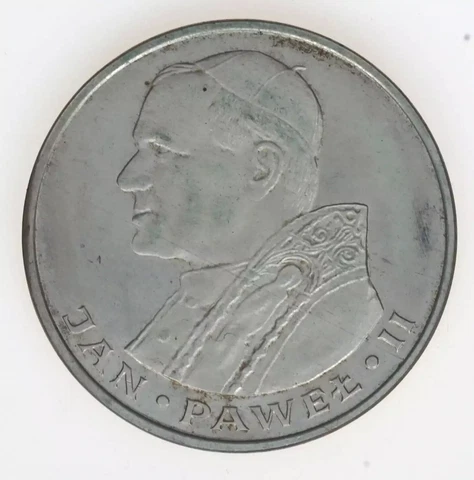 1982 Poland Silver 1000 Zlotych Pope John Paul II Cover