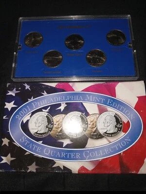 2001 Philadelphia Mint Edition State Quarter Collection New (☆##1) - Image 1 of 4