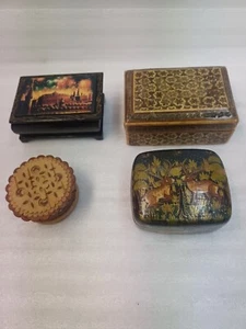 Cuatro cajas de baratijas vintage - Imagen 1 de 11