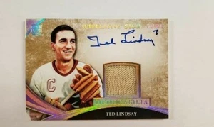 2015 Leaf In The Game Superlative Ted Lindsay Auto Autograph Jersey #ed 1 / 1 - Picture 1 of 3