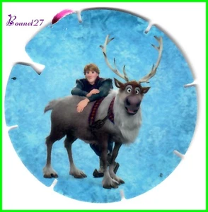 Jeton SUPER FLIZZ SERIE 2 " KRISTOFF & SVEN " Disney REINE DES NEIGES NR 46 - Foto 1 di 1