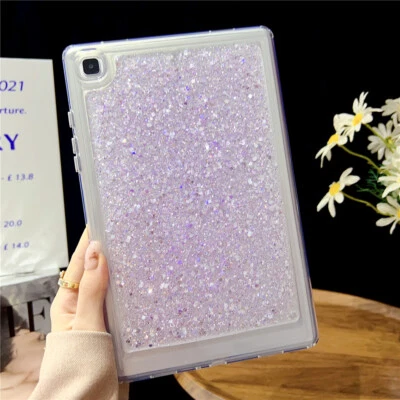 Soft TPU Shockproof Glitter Case Cover For Samsung Galaxy Tab A7 A8 S6 S7 S8  - Image 1 of 4