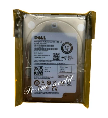 NEW Dell ST1200MM0088 WXPCX 0WXPCX 1.2TB 10K SAS 12GB/s 2.5 in HDD Hard Drive - Image 1 of 4