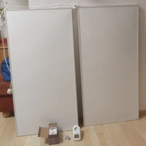 1x Infrarotheizung mit jew. 600W und 1x Thermostatsteckdose (Wifi) - Bild 1 von 5