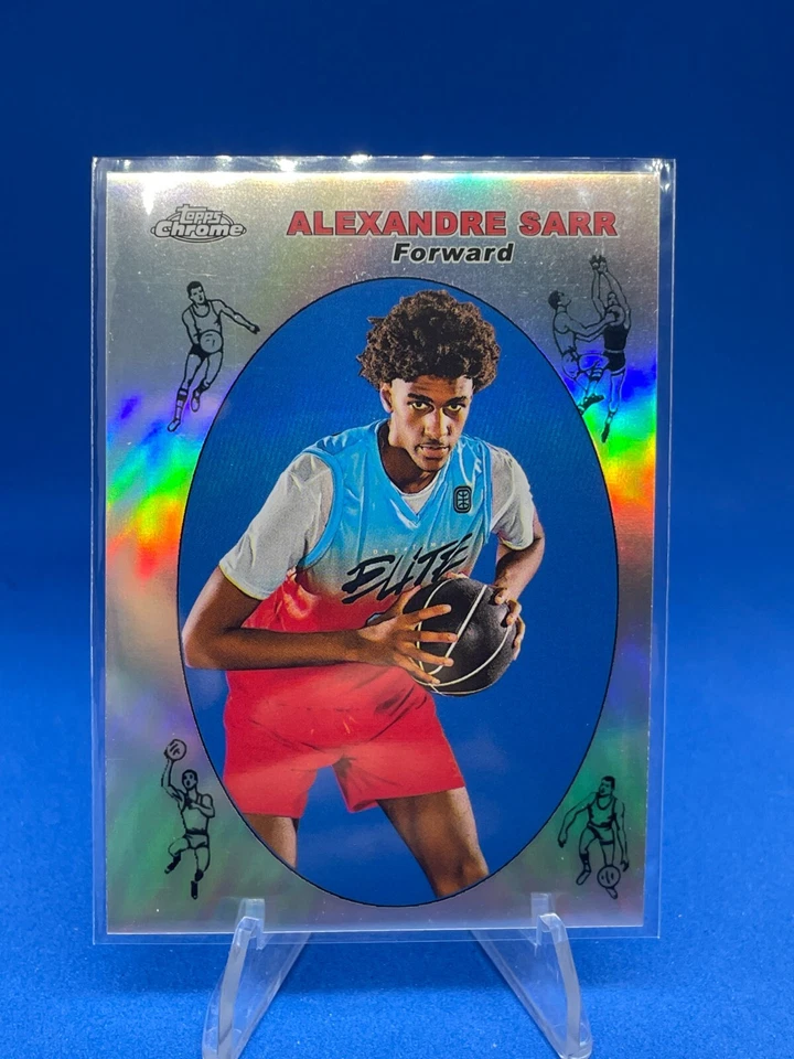 Alexandre Sarr 2021-22 Topps Chrome Overtime Elite 1969 #69TB-17 Rookie RC - Image 1 of 1