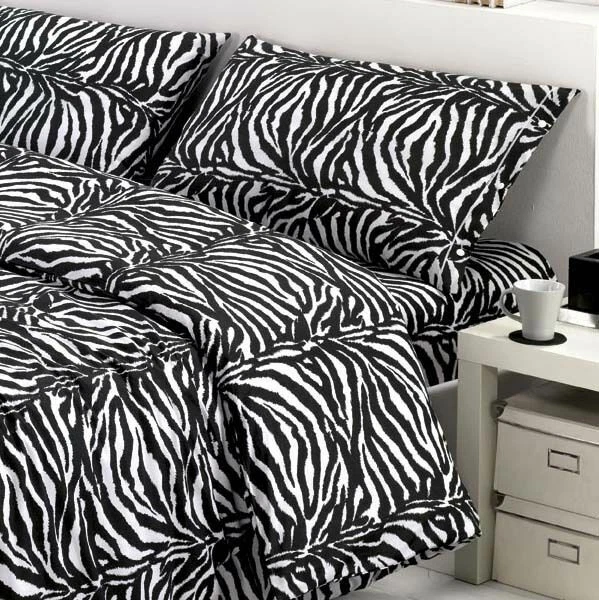CONFEZIONI GIULIANA COMPLETO LENZUOLA Singolo - 1 Piazza e 1/2 - Matrimoniale - Francese zebrato zeb