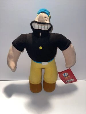 Brutus 13.5' Tall Plush Figure Popeye & Pals KellyToy 2003 Stuffed Toy  new - Image 1 of 2