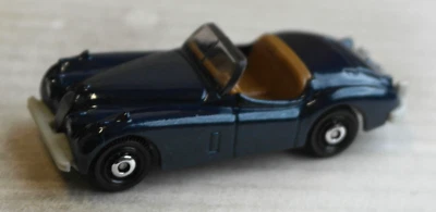 Matchbox 1956 Jaguar XK140 Roadster dunkelblau Oldtimer Car Auto MBX Mattel ´56 - Bild 1 von 4