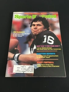 SPORTS ILLUSTRATED Jim Plunkett Oakland Raiders September 7 1981 - Picture 1 of 1