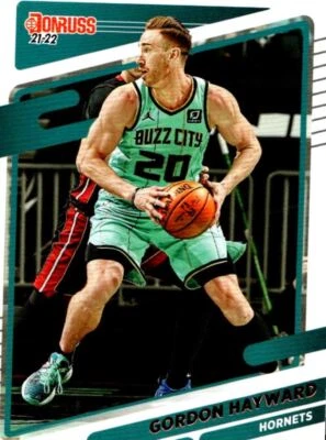 2021-22 Donruss Optic Blue Gordon Hayward Charlotte Hornets #132 - Image 1 of 2