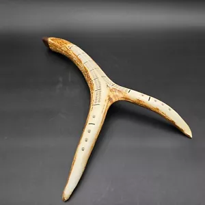 Elk Antler Cribbage Board Resin Molded 17" Cabela’s NO Pegs - Picture 1 of 12