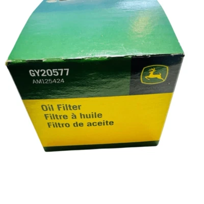 Genuine John Deere GY20577 AM125424 Oil Filter New - Image 1 of 4
