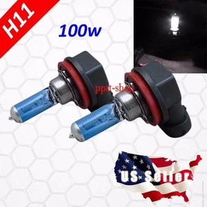 H11 Halogen 100w Xenon 12v Headlight Bright White #Kb8 Lamp Bulb Fog Light - Bild 1 von 6