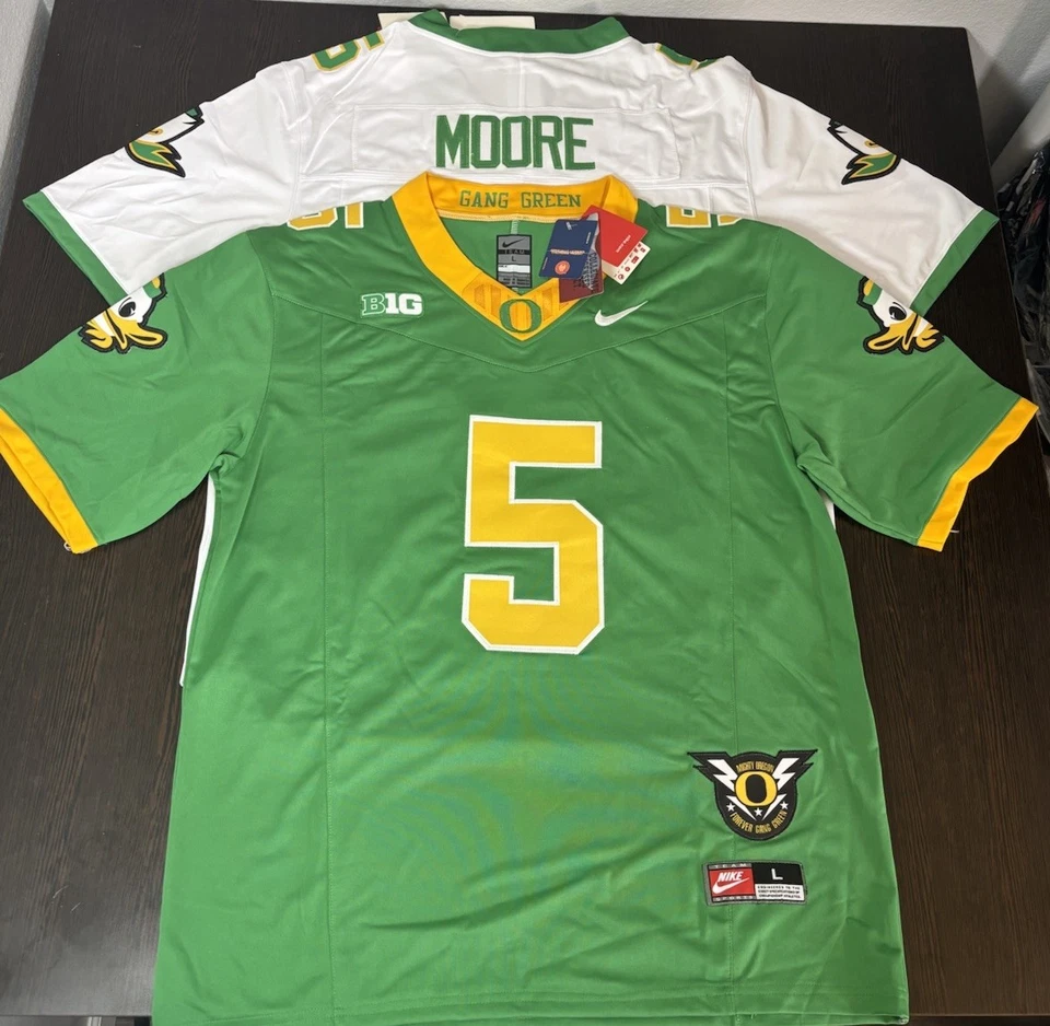 Dante Moore #5 Oregon Ducks Jersey, Gameday Style Edition. Fast Shipping! - Image 1 of 4