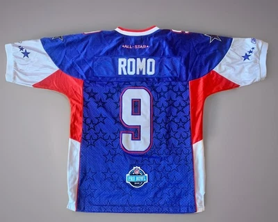 Camiseta Tony Romo 2007 Pro Bowl Reebok Dallas Cowboys Auténtica Talla 50 Foto 1 de 4