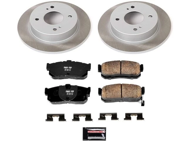Pastilha de freio traseira e kit de rotor para 1993-2001 Nissan Altima 1994 1995 1996 HK436CQ - Imagem 1 de 1