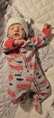 Handmade Partial SILICONE Preemie Reborn Baby Doll - Image 1 of 4