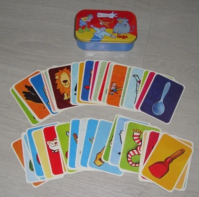 Haba Spiel Pantomime No 37 in Blechdose - Bild 1 von 4